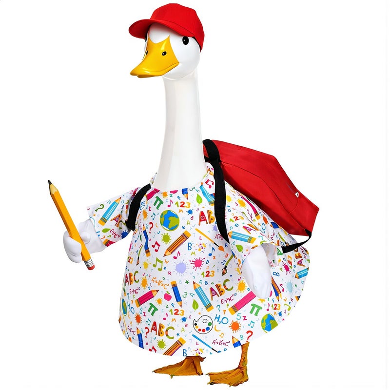 Portable Foldable Goose Costume 3pcs Back to School Lawn Party Decor - Image 2
