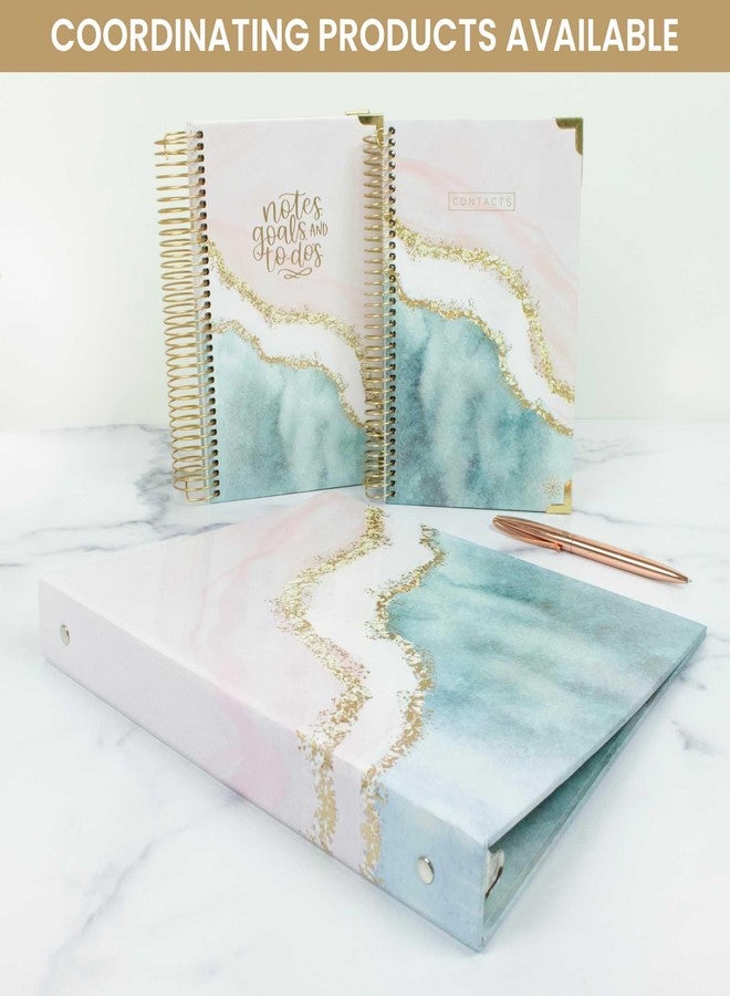 بلوم ديلي بلانرز مُخطط يومي من بلوم، مجلد أنيق بثلاث حلقات (10 بوصات × 11.5 بوصة) - حلقة مقاس 1 بوصة - داي دريم بيليفر - Image 5