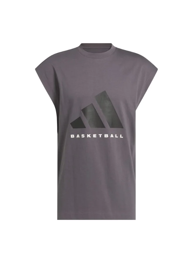 adidas adidas ADI BB SL TEE Grey Originals Unisex T-SHIRTS