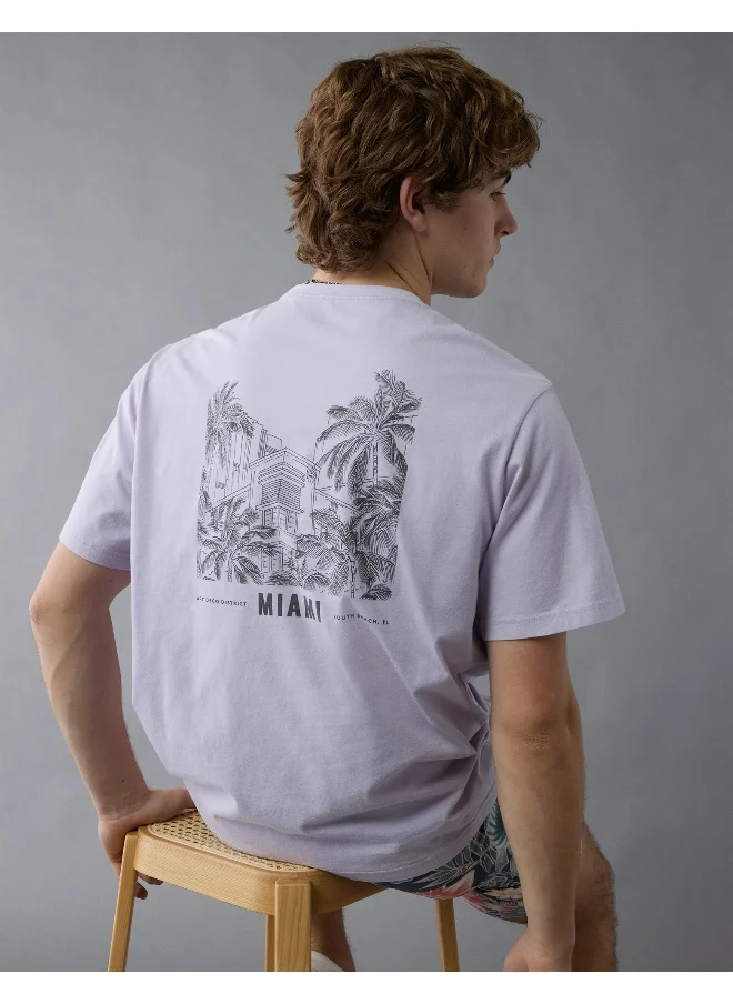 American Eagle AE Logo Graphic T-Shirt