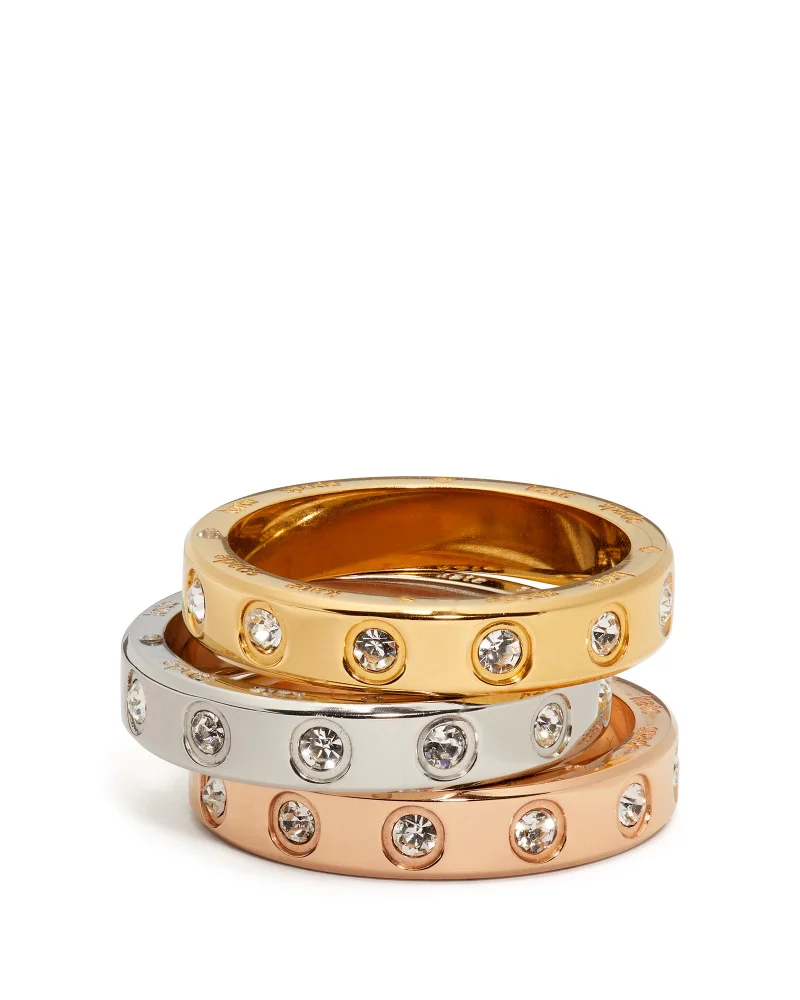 Kate Spade Set In Stone Ring Set