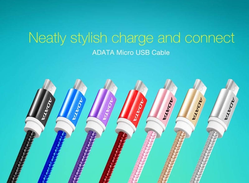 ADATA ADATA Android USB to Micro USB ChargingSync Cable 100cm  Rose Gold - Image 5