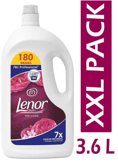 Super Concentrate Fabric Softener And Conditioner in Ruby Jasmine Flavour 3.6L