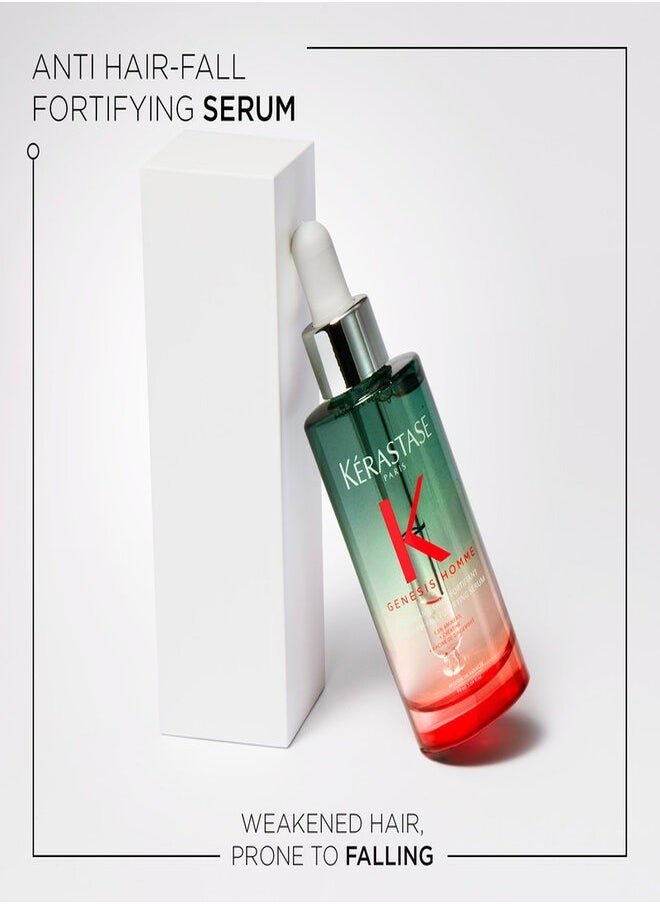 KERASTASE - Genesis Homme Anti-Hair Fall Fortifying Serum 90Ml - Image 1
