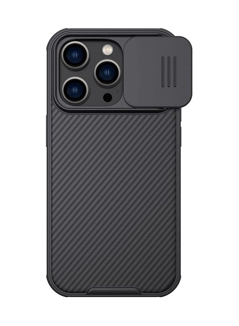 NILLKIN Slide Cover Camera Protection CamShield Pro Case For iPhone 14 Pro - Black - Image 2