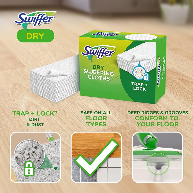 Swiffer Dry Sweeping Cloths, Unscented, 16 Count - Image 4
