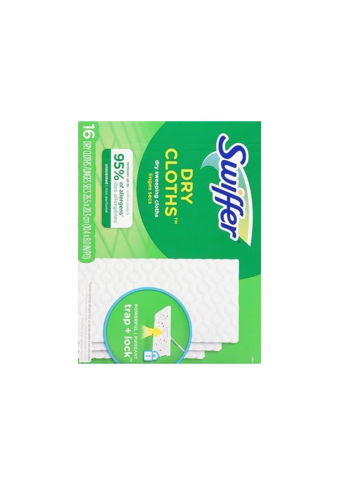 Swiffer Dry Sweeping Cloths, Unscented, 16 Count - Image 3