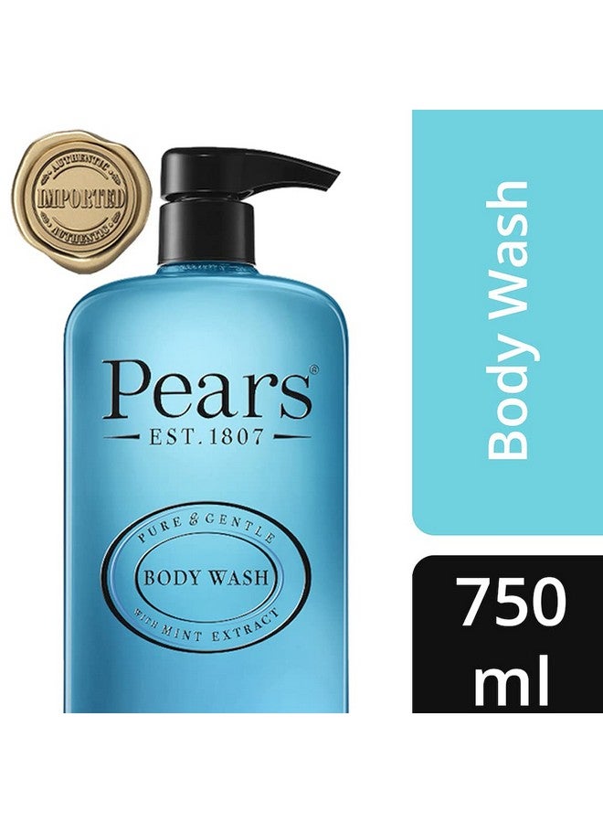 Pears Pure & Gentle Body Wash With Mint Extract, 750 Ml - Image 2