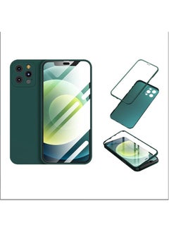 Recci 360 case for iPhone 11 Pro Max (protective case + transparent screen) Green  - Image 2