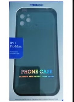 Recci 360 case for iPhone 11 Pro Max (protective case + transparent screen) Green  - Image 4