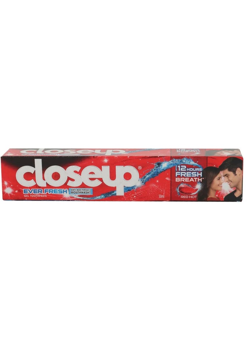 Pack Of 2 Deep Action Toothpaste Hot Red 123ml