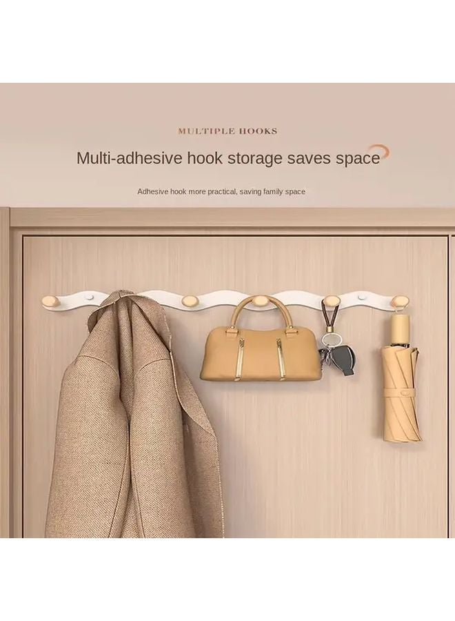 ستة خطاطيف مثبتة على الحائط لتعليق الملابس في منطقة المدخل - Image 3