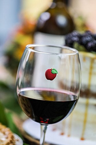 Simply Charmed Thanksgiving Magnetic Wine Glass Charms - Set of 12 Cute Drink Markers for Stemless Glasses, and More - Great Thanksgiving Hostess Gift for the Host That Wants to Elevate Their Party - Image 5