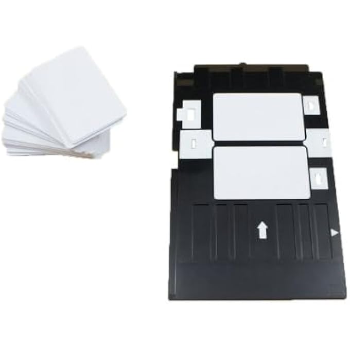 PVC ID CARD TRAY PLASTIC CARD PRINTING TRAY FOR EPSON L800 L801 L805 L810 R260 R265 R270 R280 R290 R380 - Image 1