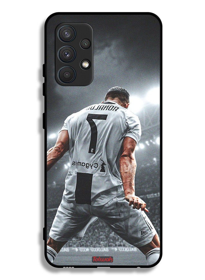 Tolwak Samsung Galaxy A32 4G Protective Case Cover Cristiano Ronaldo Celebration - Image 1
