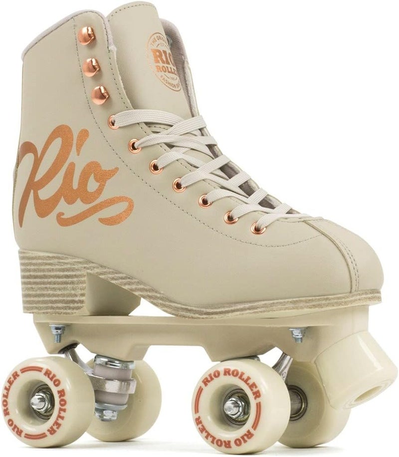 Rio Roller Rose Roller Skates - Unisex Indoor/Outdoor Quad Roller Skates for Women and Men - Image 1