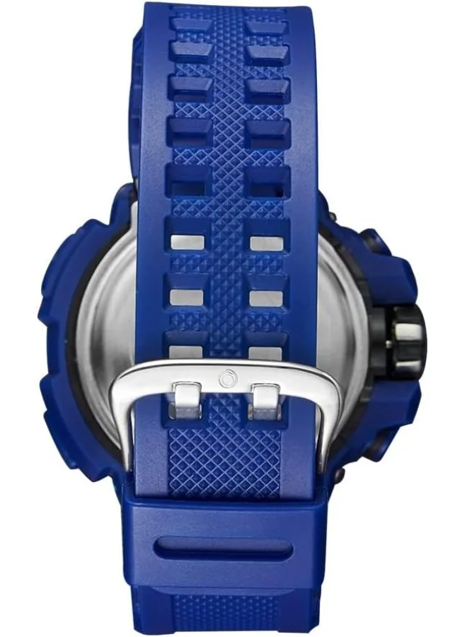 أسترو Astro Men's Watch, Analog-Digital Display and Polyurethane Strap - A22809-PPNB, Blue