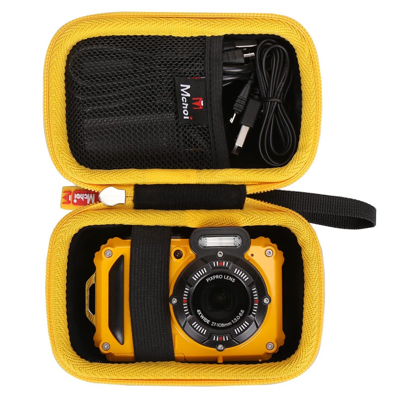 Mchoi Waterproof Hard Carrying Case Replacement for Kodak PIXPRO WPZ2 Rugged Waterproof Digital Camera, Case Only - Image 1