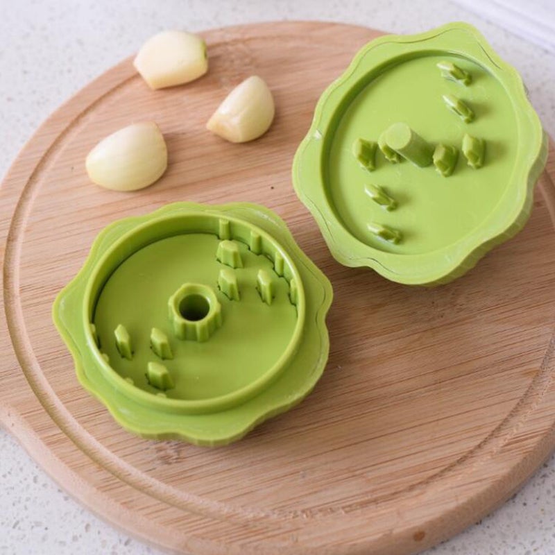 🍳 أداة قوية لهرس وثقب الثوم للمطبخ للتقشير السريع - Image 1