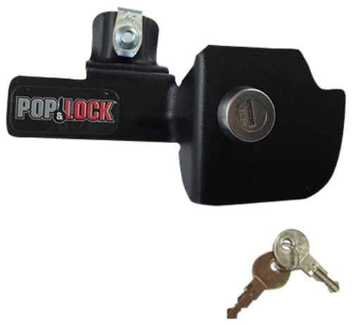 POP Lock Manual Tailgate Lock for Chevy Silverado and GMC Sierra Fits 1999 to 2007 Models Anti Theft Truck Tailgate Lock Replacement Easy to Install Made in The USA Black PL1100