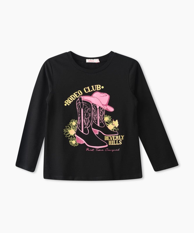 JELLIENE GIRLS TOP MAKE YOUR LITTLE ONE LOOK EXTRA ADORABLE WITH THIS GRAPHIC - Image 1