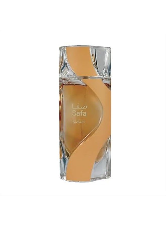 نسك عطر "نسك صفا" (Nusuk Safa) للجنسين، طويل الأمد، بتركيز أو دو بارفان، سعة 100 مل. - Image 2