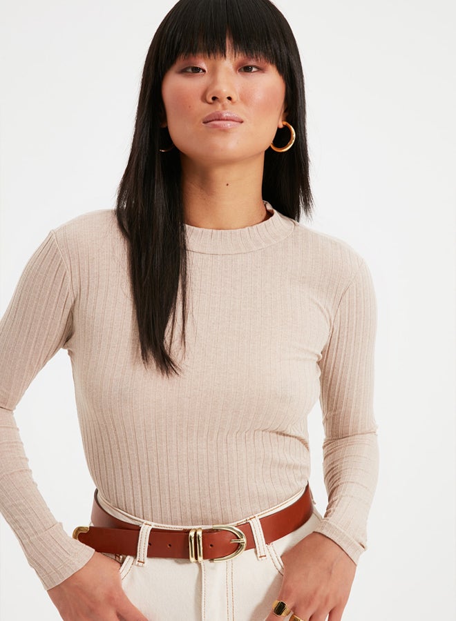 trendyol Blouse - Beige - Slim fit - Image 1