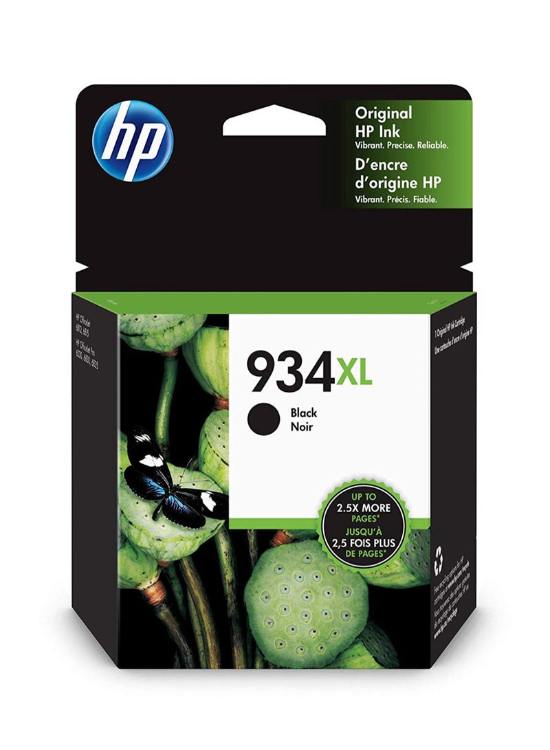 خرطوشة حبر 934XL لطابعة C2P23 HP أسود