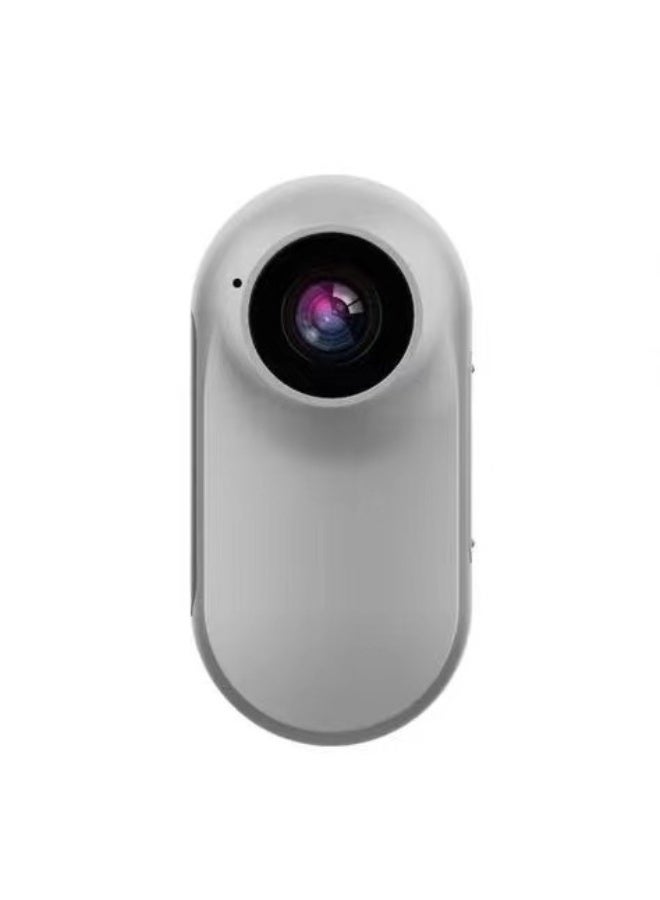 Chabeia 1080P Mini Sport Camera, Mini Action Cam with Built in 64GB Memory Card, Thumb Sized The Compact Cameras for Work, Travel, Cycling and Pets Cat Camera Collar（Contains 128G memory card, data cable, adapter, silicone cover, base, back clip, magnetic collar, white） - Image 2