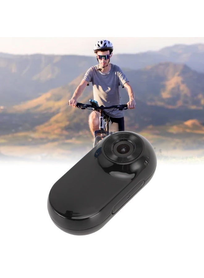 Chabeia 1080P Mini Sport Camera, Mini Action Cam with Built in 64GB Memory Card, Thumb Sized The Compact Cameras for Work, Travel, Cycling and Pets Cat Camera Collar（Contains 128G memory card, data cable, adapter, silicone cover, base, back clip, magnetic collar, white） - Image 4