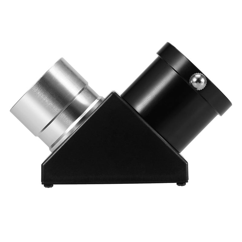 عدسة طعام تلسكوب فلكي بزاوية 45/90 درجة من منشور توجيهيerecting prism مرآة ذنبية بنسبة 1.25 بوصة لتلسكوب الانكسار وتلسكوب كاسغرين - Image 1