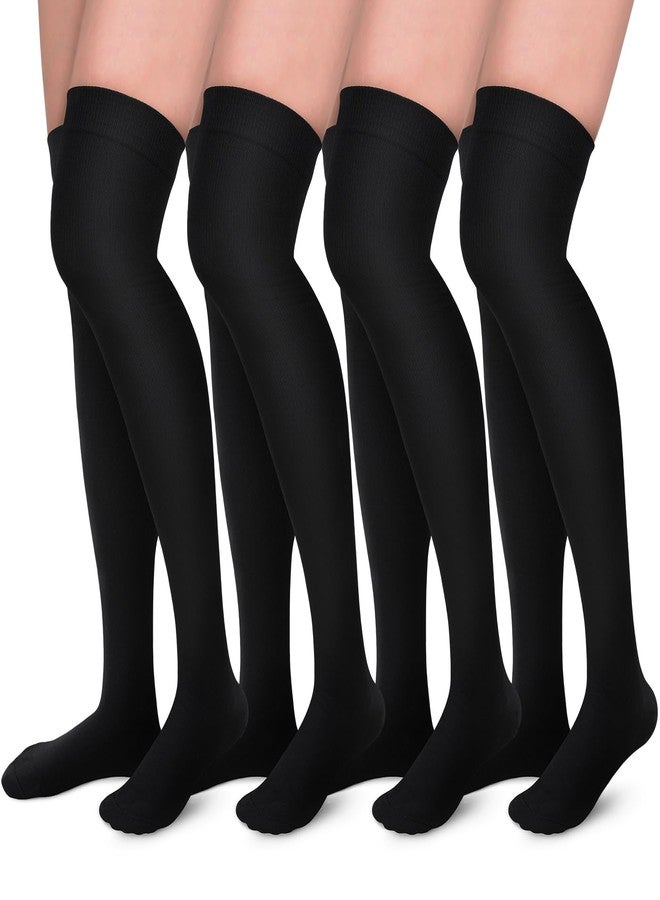 Aoliks Compression Socks for Women & Men 4 Pairs, Best Support for Nurses Running Travel - Image 1