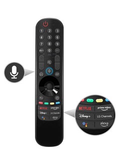 Magic Remote AN MR22GA Replacement for LG TV Remote with Alexa Voice and Pointer Function Universal for LG Remote Control for LG UHD OLED QNED NanoCell 4K 8K (22GA voice alexa)