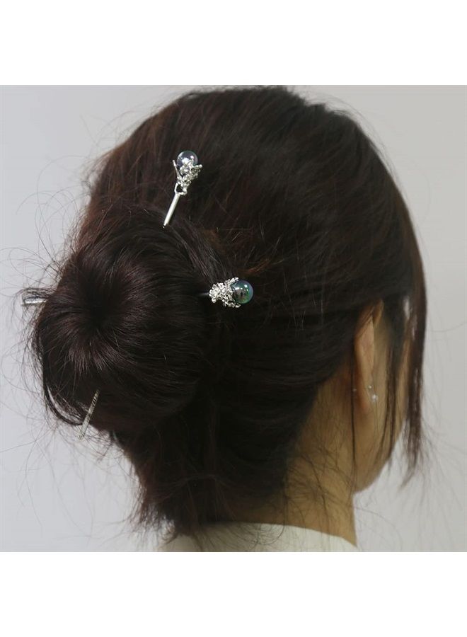 TOP SEWING Chinese Hair Stick for Long hair Metal Hair Pins for Buns Vintage Hair Sticks for Women Daily Party F - Image 1