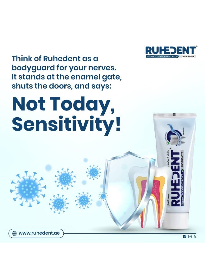 Ruhedent Advanced Sensitivity Relief Toothpaste - Image 5