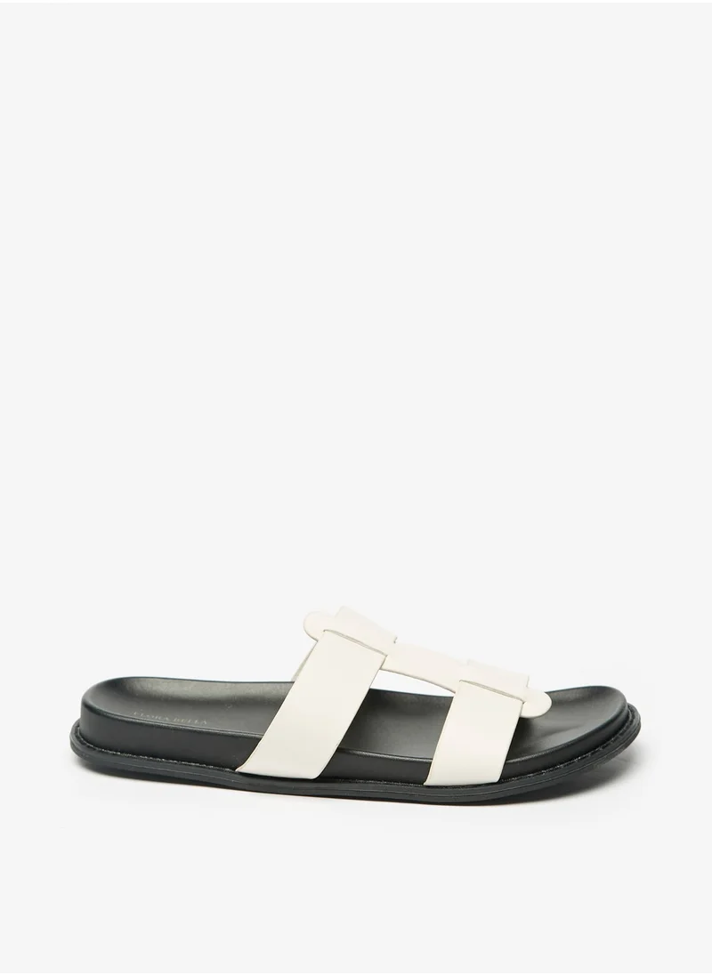 فلورا بيلا من شو إكسبرس Women Solid Slip-On Slide Sandals