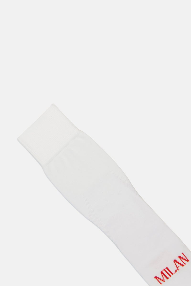 PUMA Men Knee High Football Socks, White - Image 3
