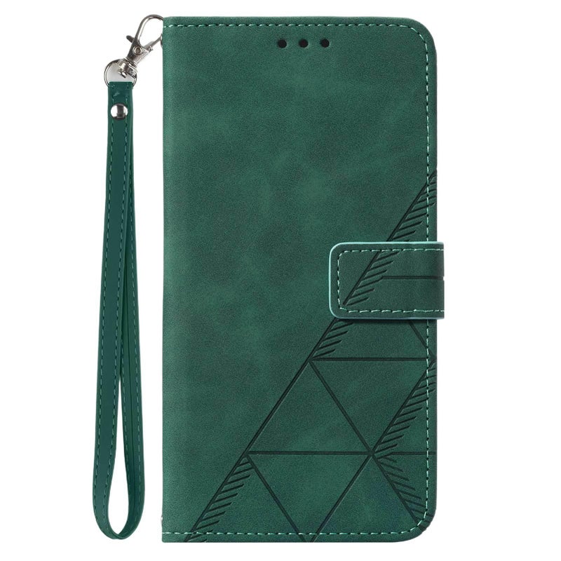 Protective Case | Card Holder | Shockproof Cover for Samsung Galaxy A55 | TPU | Green - Image 1