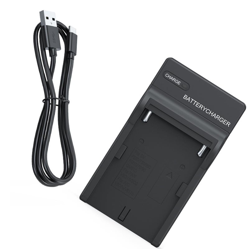 USB C Camera Battery Charging Adapter Fast Charger for F750 F770 F960 F970 F980D F990 FM50 FM55H FM500H - Image 4