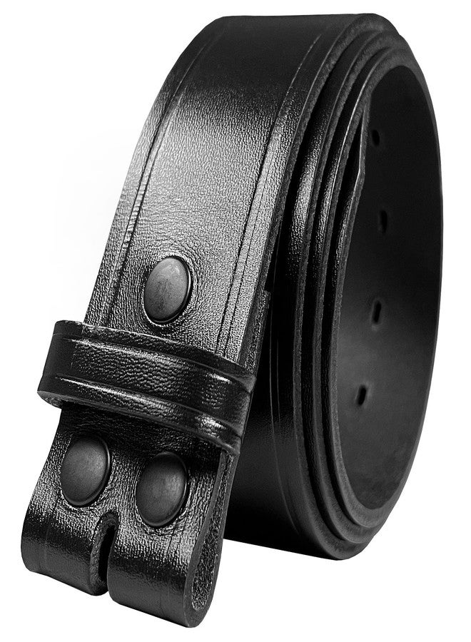 بيلتس.كوم حزام عمل من جلد البقر المحبب بالكامل من قطعة واحدة من ألاباما إيدج كريز، عرض 1 3/4 بوصة (أسود، 36) - Image 1