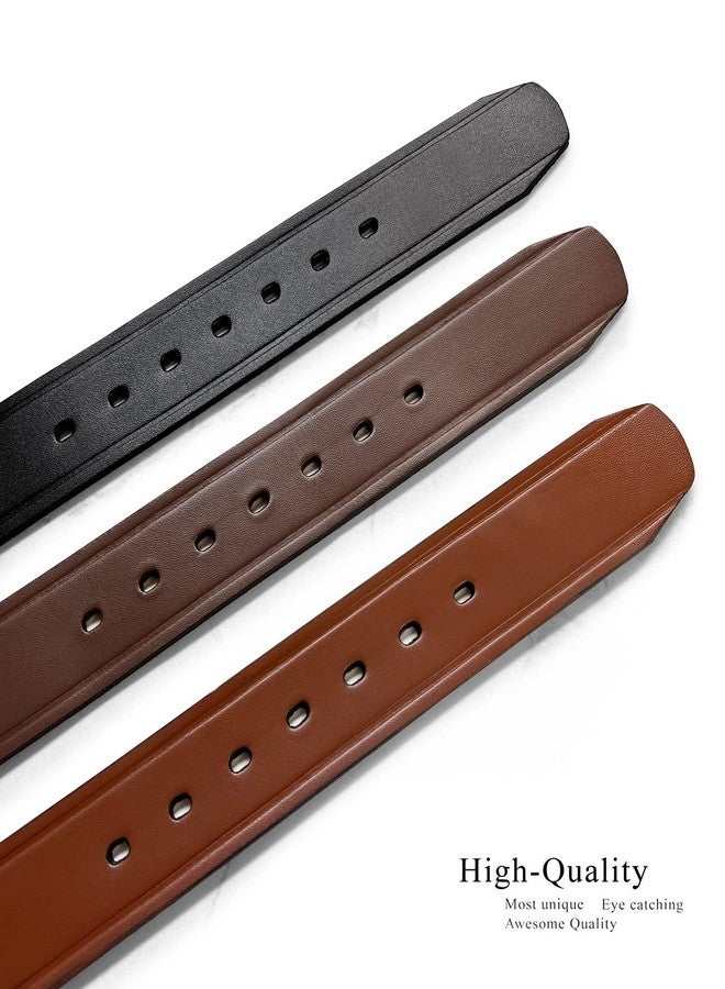 بيلتس.كوم حزام عمل من جلد البقر المحبب بالكامل من قطعة واحدة من ألاباما إيدج كريز، عرض 1 3/4 بوصة (أسود، 36) - Image 4