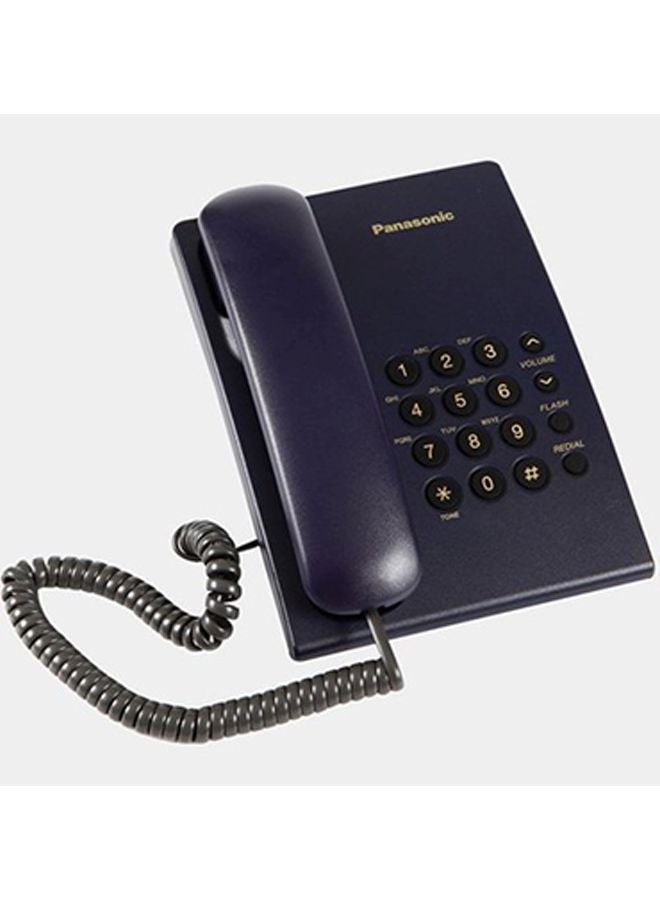 باناسونيك هاتف سلكي متكامل طراز Kx-Ts500 أزرق - Image 3