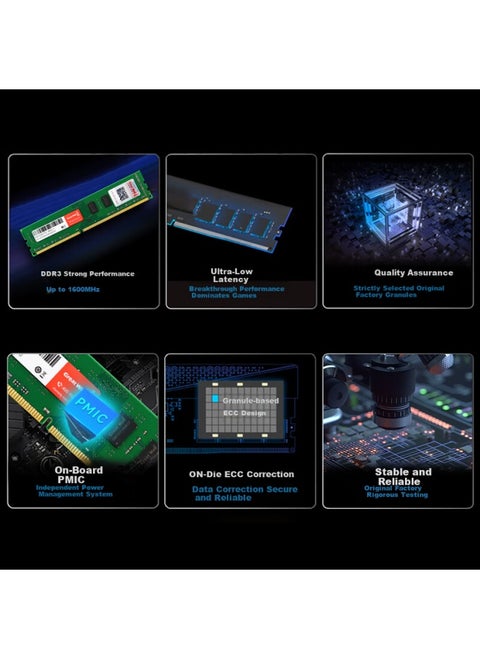 Great Wall 8gb Ddr3 1600mhz Desktop Computer Memory Module
