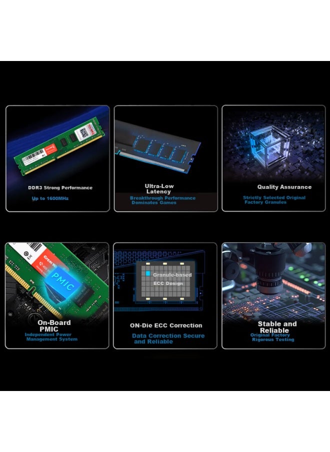 Great Wall Great Wall 8gb Ddr3 1600mhz Desktop Computer Memory Module  - Image 1