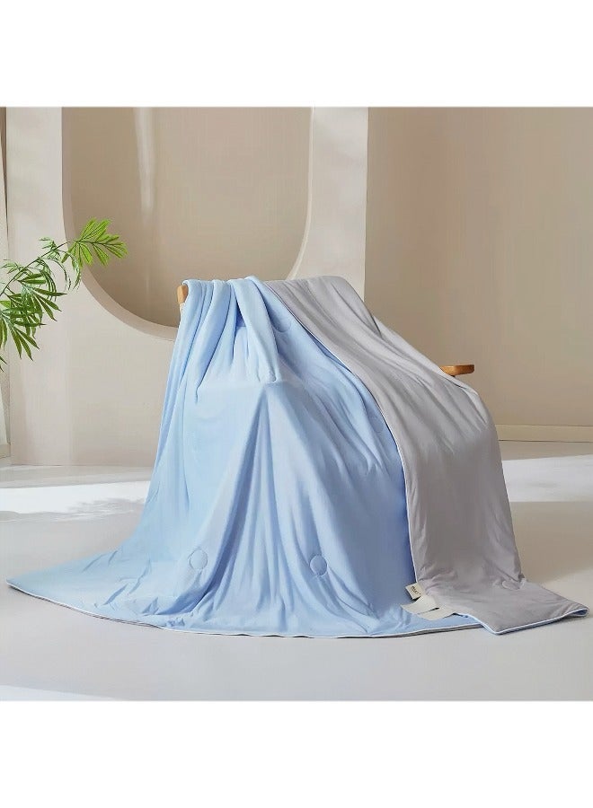200×230cm Summer Cool Air Conditioner Quilt, All-Season Washable Comforter - Image 1