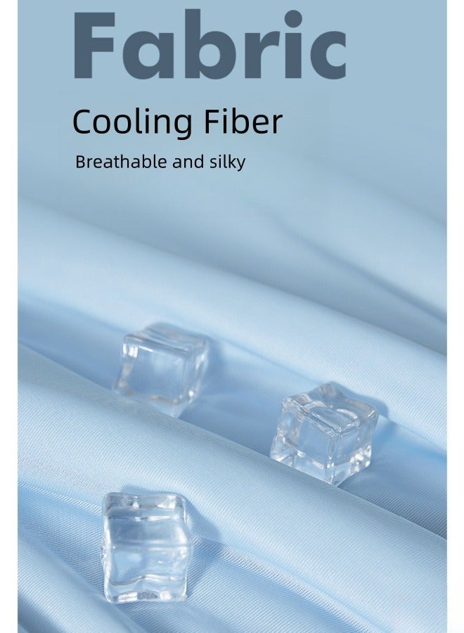 200×230cm Summer Cool Air Conditioner Quilt, All-Season Washable Comforter - Image 2