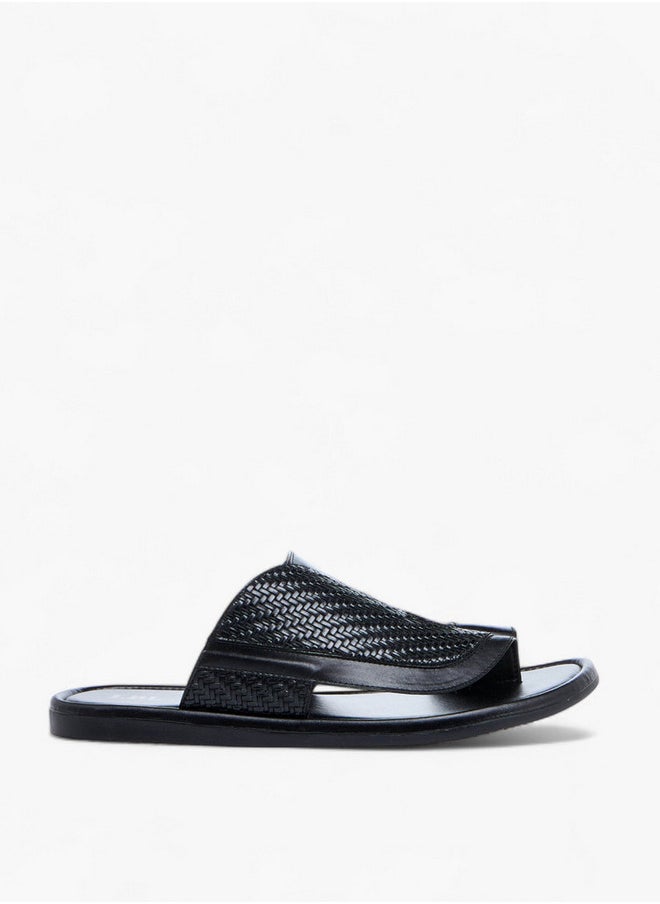 LBL by Shoexpress Textured Slip-on Arabic Sandals  - Image 2