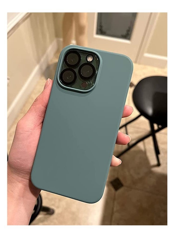 Raxoom Compatible with iPhone 14 Pro Max Case, Liquid Silicone Case, Full Body Protective Cover, Shockproof, Slim Phone Case, Anti-Scratch Soft Microfiber Lining, 6.7 inch - Image 3