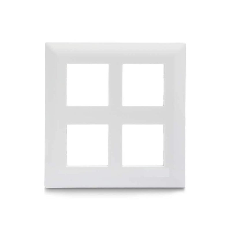 Electric Livia4 Module Grid 4 Module Cover Frame White Pack of 1 10 Module Grid 10 Module Cover - Image 4