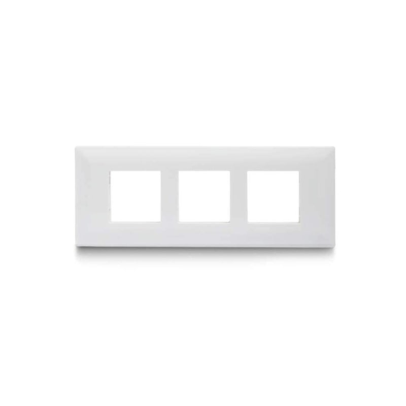 Electric Livia4 Module Grid 4 Module Cover Frame White Pack of 1 10 Module Grid 10 Module Cover - Image 3